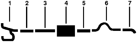 1978 Dodge W200 Pickup 8 Cyl Engine Single Exhaust System diagram