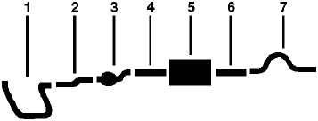 1980 Dodge D150 Pickup W150 Pickup Single Exhaust System diagram
