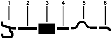 1972 Dodge D200 Pickup 6 Cyl 225 Engine Single Exhaust System diagram