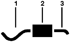 1961-64 Ford Pickup 6 Cyl Engine Single Exhaust System diagram