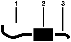 1970-71 Ford Pickup 6 Cyl Engine Single Exhaust System diagram