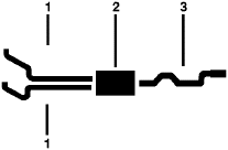 1975 Ford F-100 Pickup F-150 Pickup 8 Cyl 460 Engine Dual Exhaust System diagram