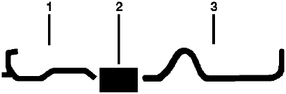 1984-86 Ford F-150 Pickup 6 Cyl 4.9L Engine Single Exhaust System diagram