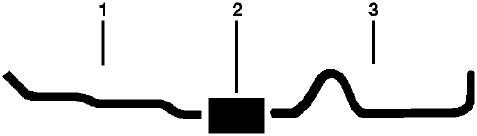 1984-86 Ford F-150 Pickup 6 Cyl 4.9L Engine Single Exhaust System (4.9L) diagram
