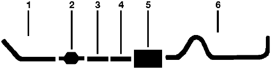 1978 Ford F-250 Pickup 8 Cyl Engine Single Exhaust System (400 Engines Crew CAB 4 Wheel Drive Models With Converter) diagram