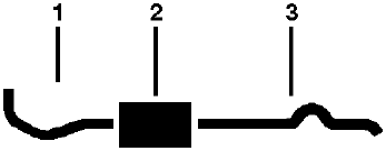 1972 Ford F-350 Pickup 8 Cyl Engine Single Exhaust System diagram