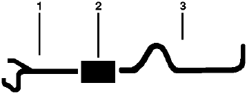 1973-74 Ford E-100 Econoline 6 Cyl Engine Single Exhaust System diagram