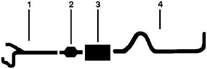 1980 Ford E-100 Econoline E-150 Econoline 8 Cyl Engine Single Exhaust System diagram