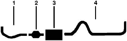 1983 Ford E-100 Econoline E-150 Econoline 8 Cyl 5.8L Engine Single Exhaust System diagram