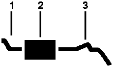 1966 GMC VAN 6 Cyl Engine Single Exhaust System (Models 1 TON & Under 6 Cyl. Handi-van) diagram