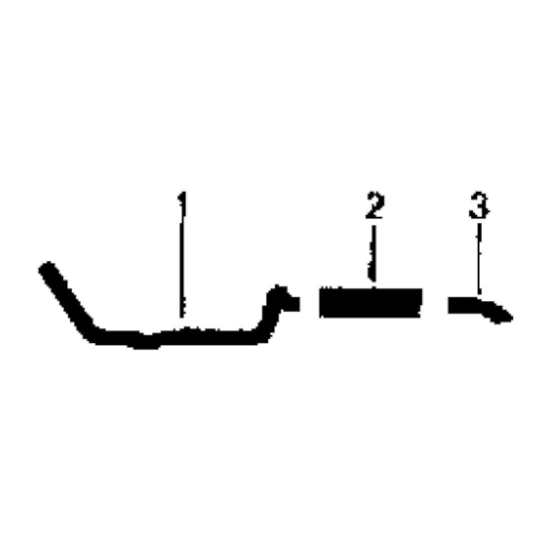 Sistema de escape único para Chevrolet 3100 de 1957-59 y 8 cilindros, EXC. Panel