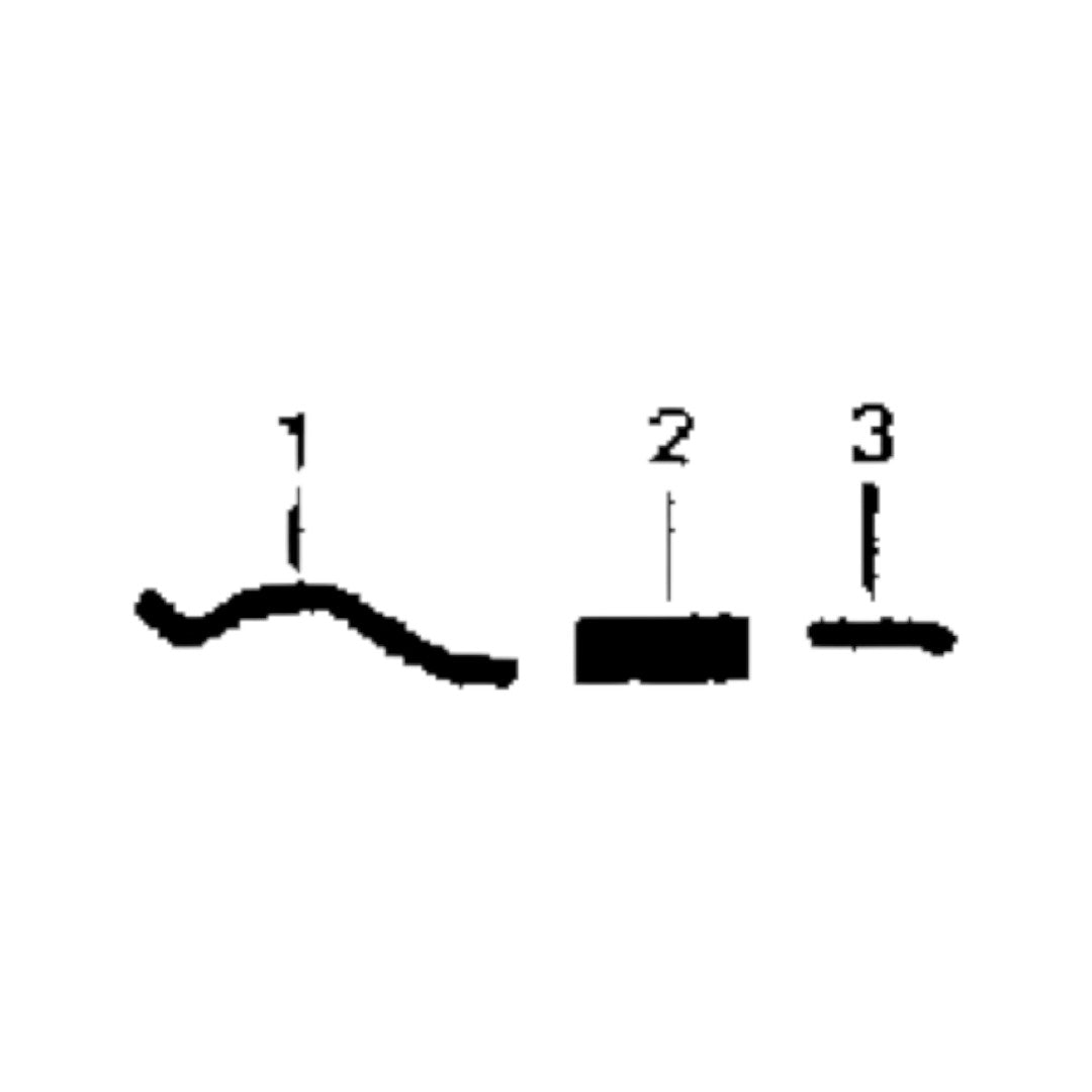 Sistema de escape único de 6 cilindros para Ford Bronco 1966