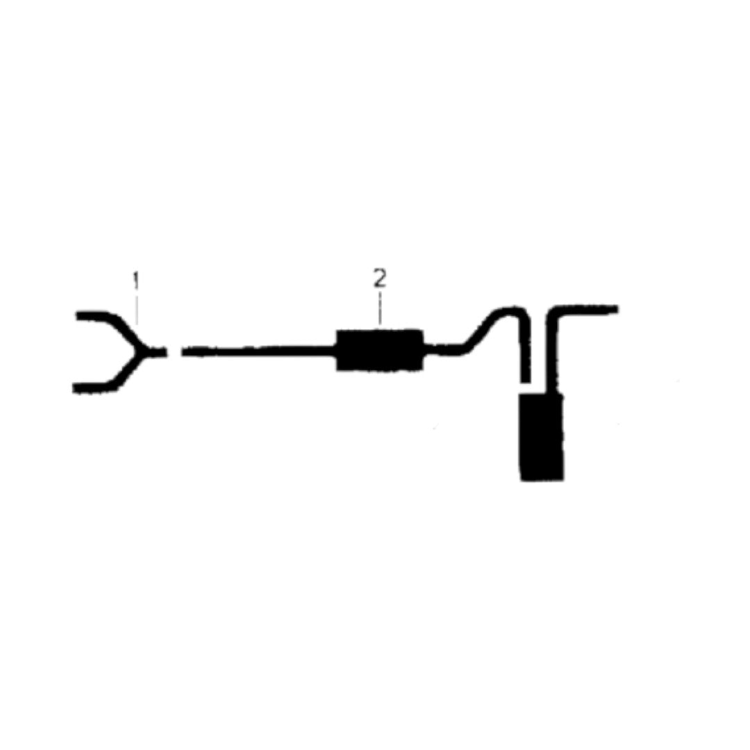 Sistema de escape sencillo para motores Ford Mustang 260 289 de 1965-66