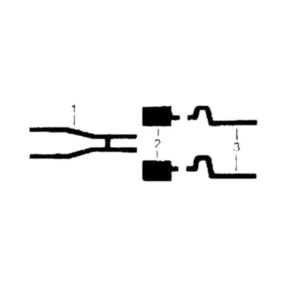 Sistema de escape doble para Mercury Monterey Montclair Marauder 390 (excl. SW) de 1965