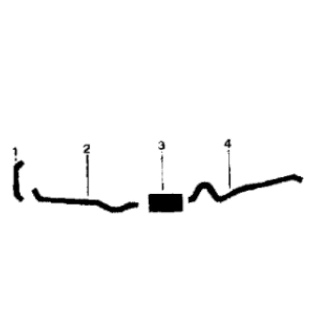 1965 Oldsmobile 6 Cyl F-85 All Models Single Exhaust System