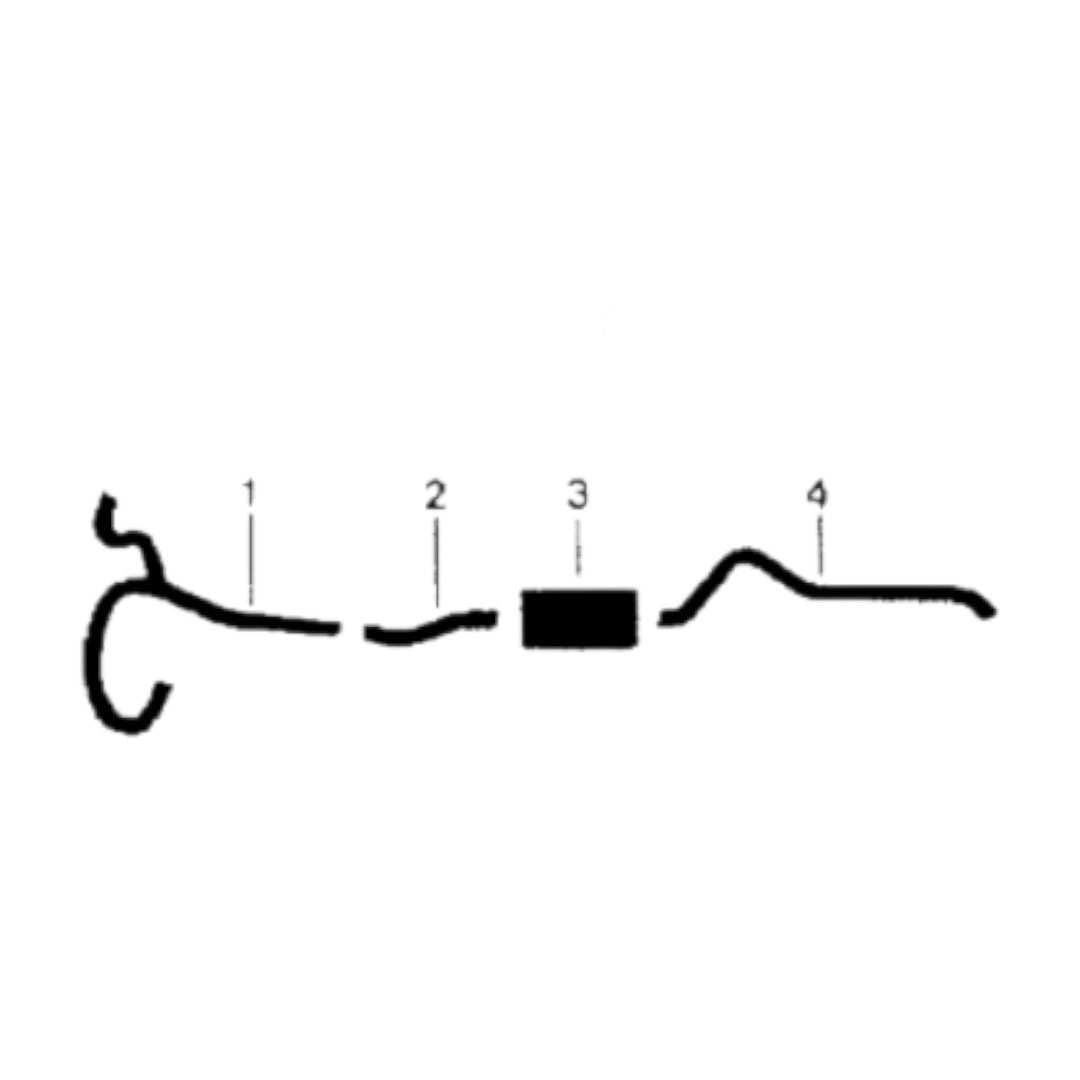 Sistema de escape individual para motor 318 de Plymouth Barracuda de 1969