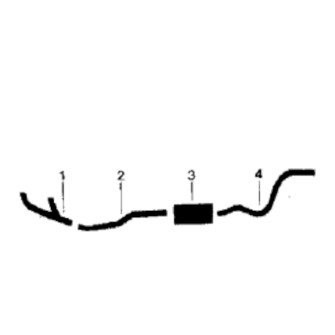 Sistema de escape sencillo sin silenciador trasero para Pontiac Lemans Tempest modelos 1966-67, todos los modelos, motor 230, carburador de 4 gargantas