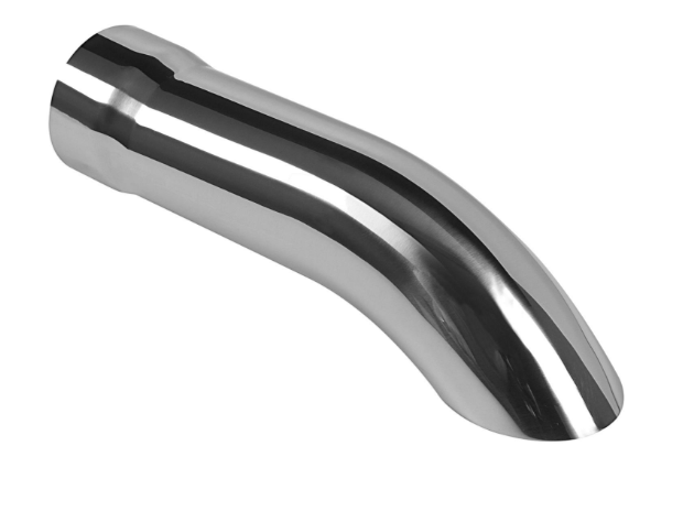 AP Exhaust Turndown Chrome Exhaust Tip