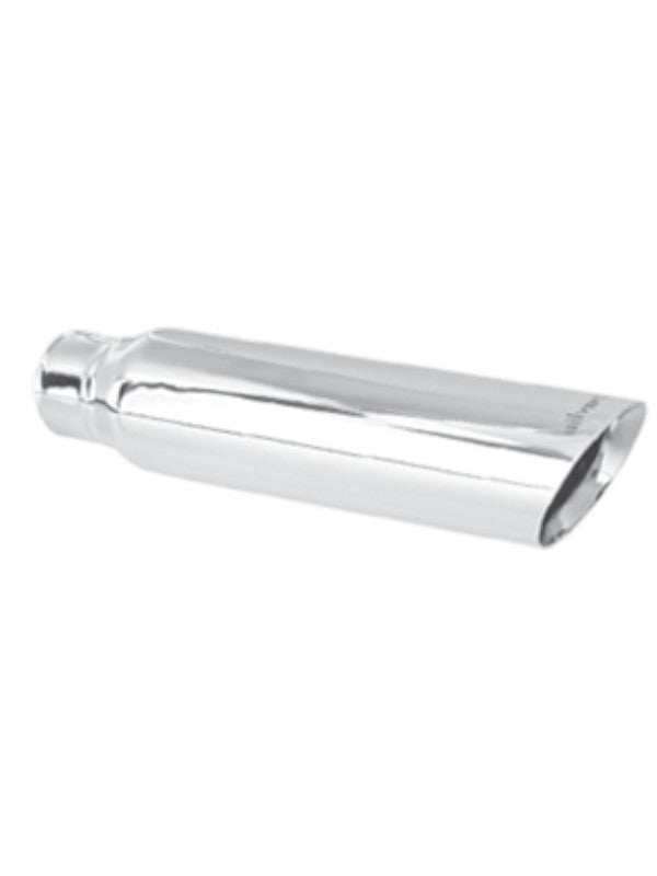 Silverline Specialty Chrome Over Angle Long Tips T304 Stainless With Logo