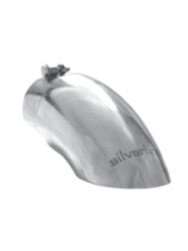 Silverline Diesel Truck Turn Down Tips  T304 Stainless With Logo