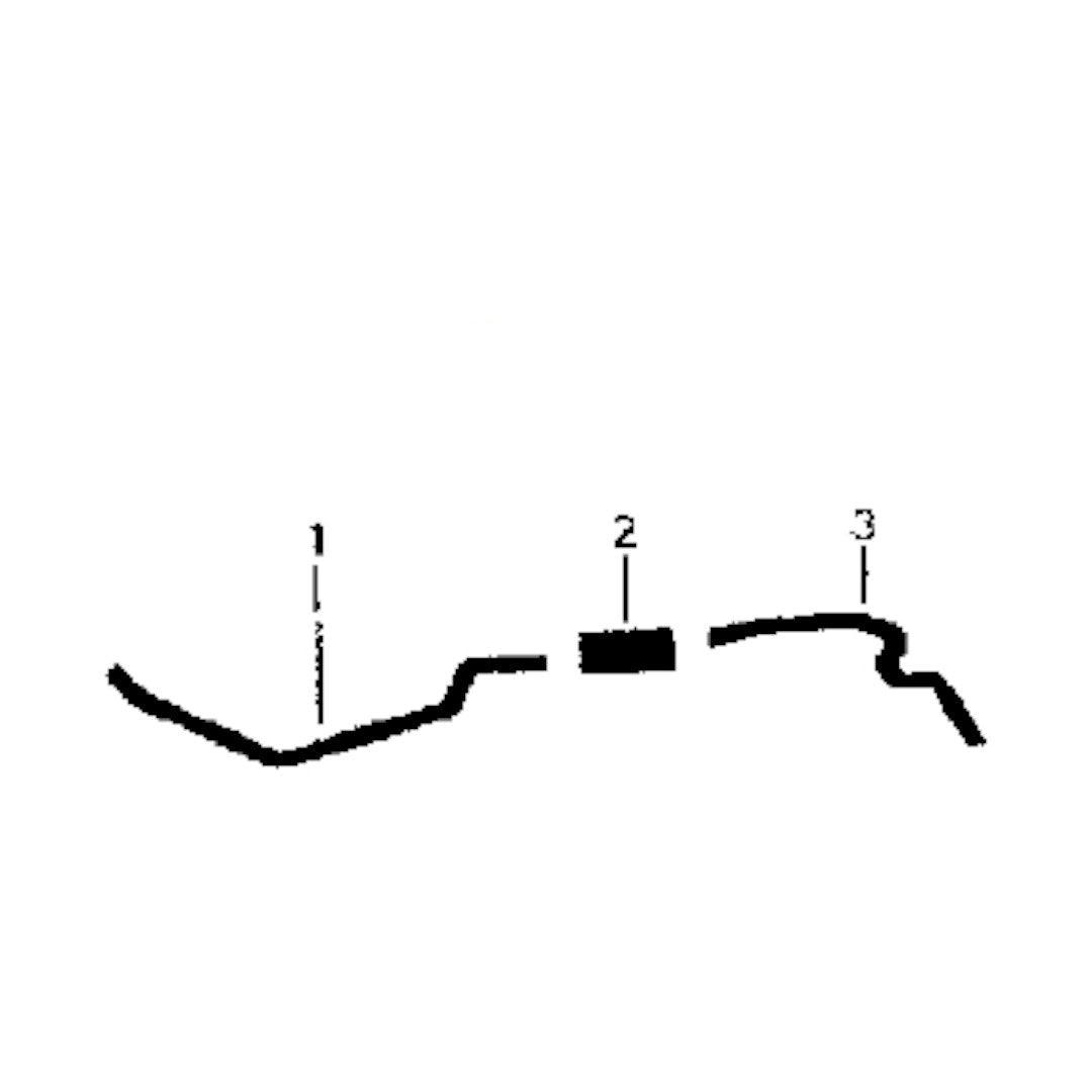 Sistema de escape único para motor de Chevy K-20 250 de 1969
