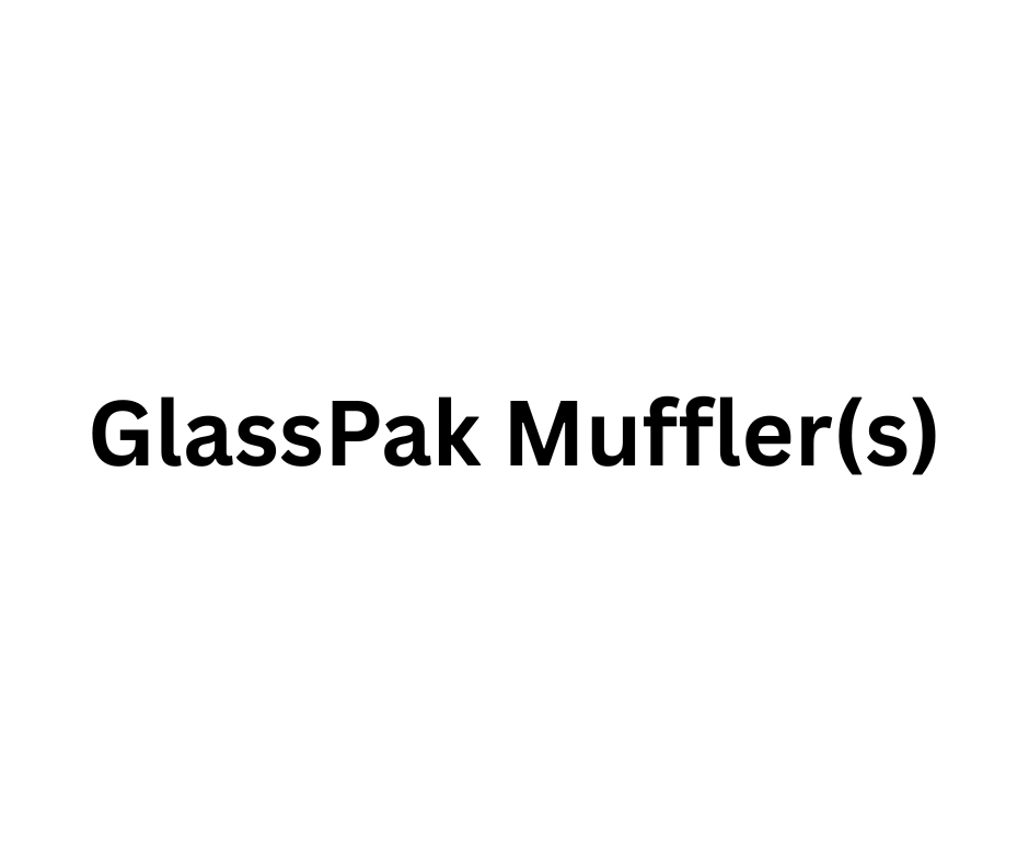 Actualización del silenciador GlassPak