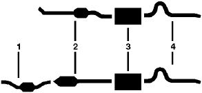 1980 Chrysler NEW Yorker Newport 8 Cyl 5.9L Engine Dual Exhaust System diagram
