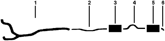 1971 Dodge Monaco Polara 8 Cyl 400 Engine Single Exhaust System diagram