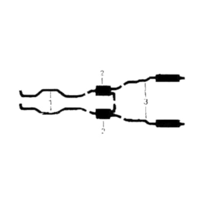 1964-65 Lincoln Continental 430 460 462 Engines Dual Exhaust System