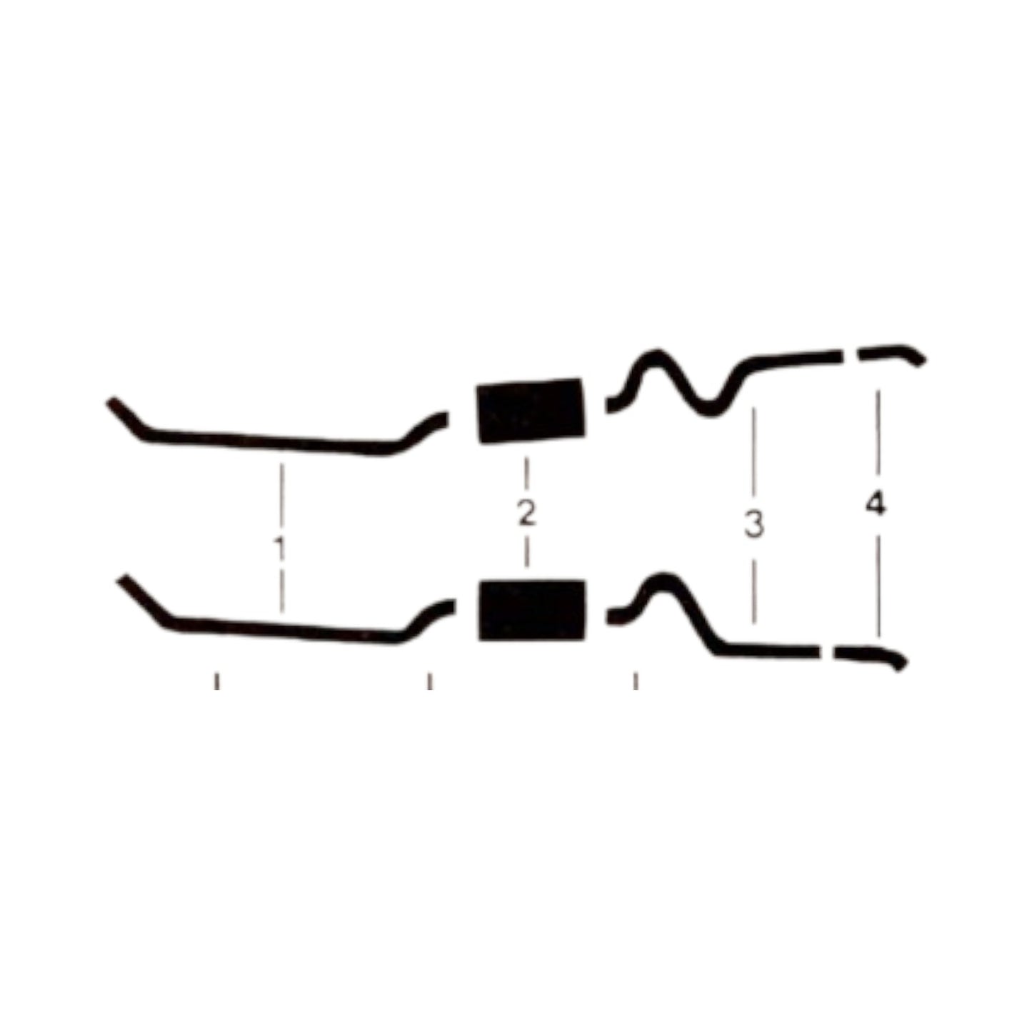 1973 Oldsmobile Cutlass 350 Engine Dual Exhaust System