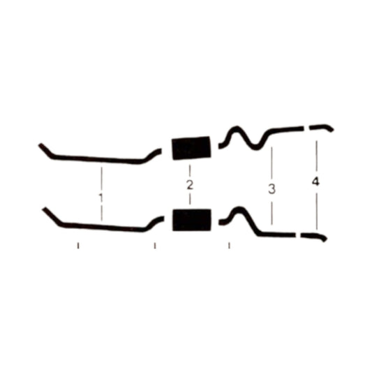 1973 Oldsmobile Cutlass 350 Engine Dual Exhaust System