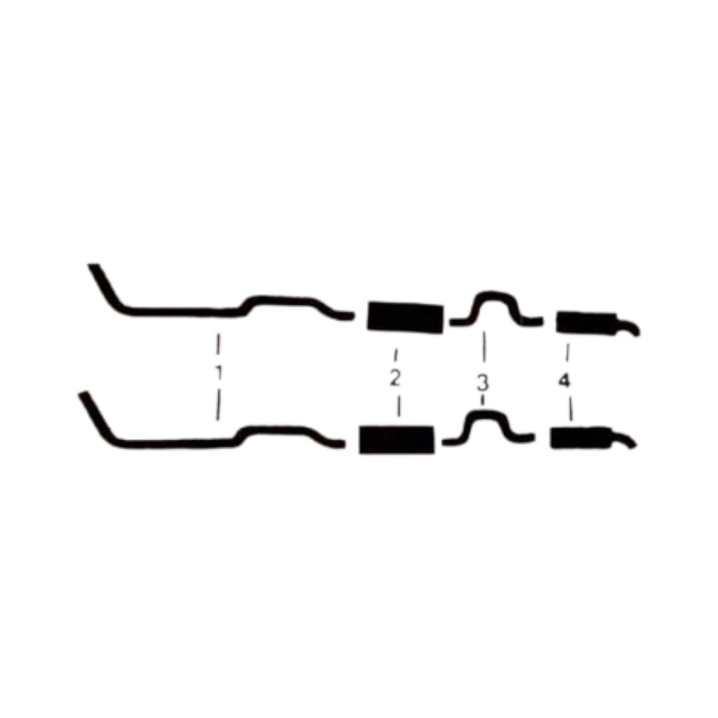 1972 Oldsmobile Regency 455 Engine Dual Exhaust System