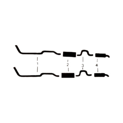 1969-70 Oldsmobile Delta 88 & Delmont 455 Engine Dual Exhaust System