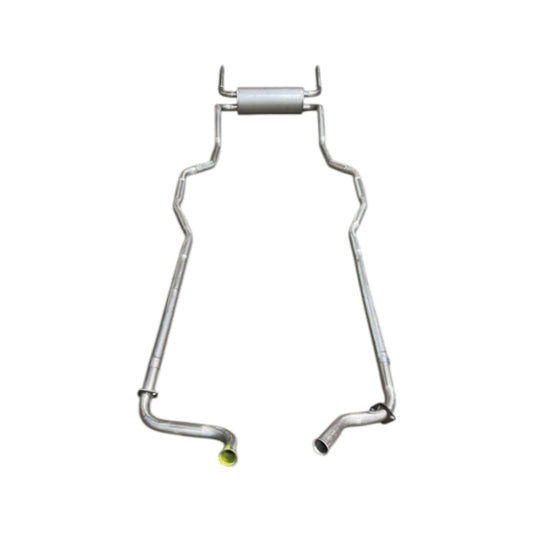1969-70 Oldsmobile Toronado 8 cyl (Hi-Po) Engine Dual Exhaust System