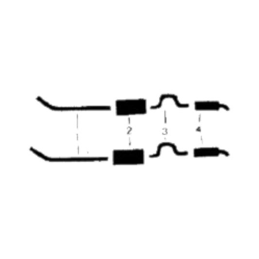 1965 Oldsmobile 88 8 Cyl Engine Dual Exhaust System