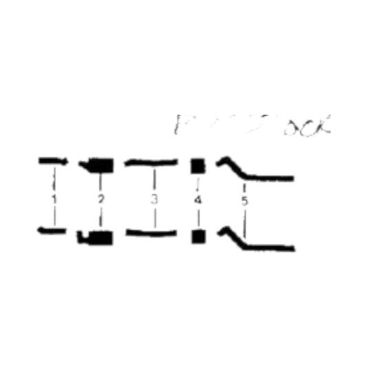 1959-60 Oldsmobile Model 88 & 98 8 Cyl Engine Dual Exhaust System