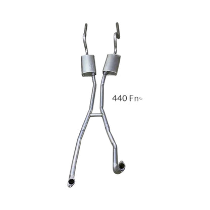1968-69 Plymouth GTX Roadrunner Dodge Super Bee Coronet 440 Cubic Inch Dual Exhaust System