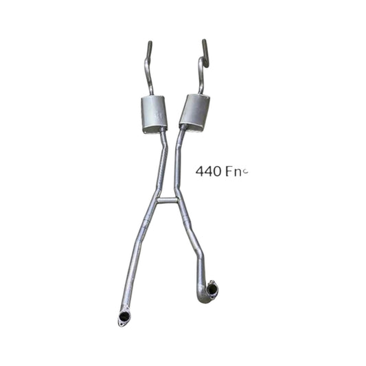 1968-69 Plymouth GTX Roadrunner Dodge Super Bee Coronet 440 Cubic Inch Dual Exhaust System