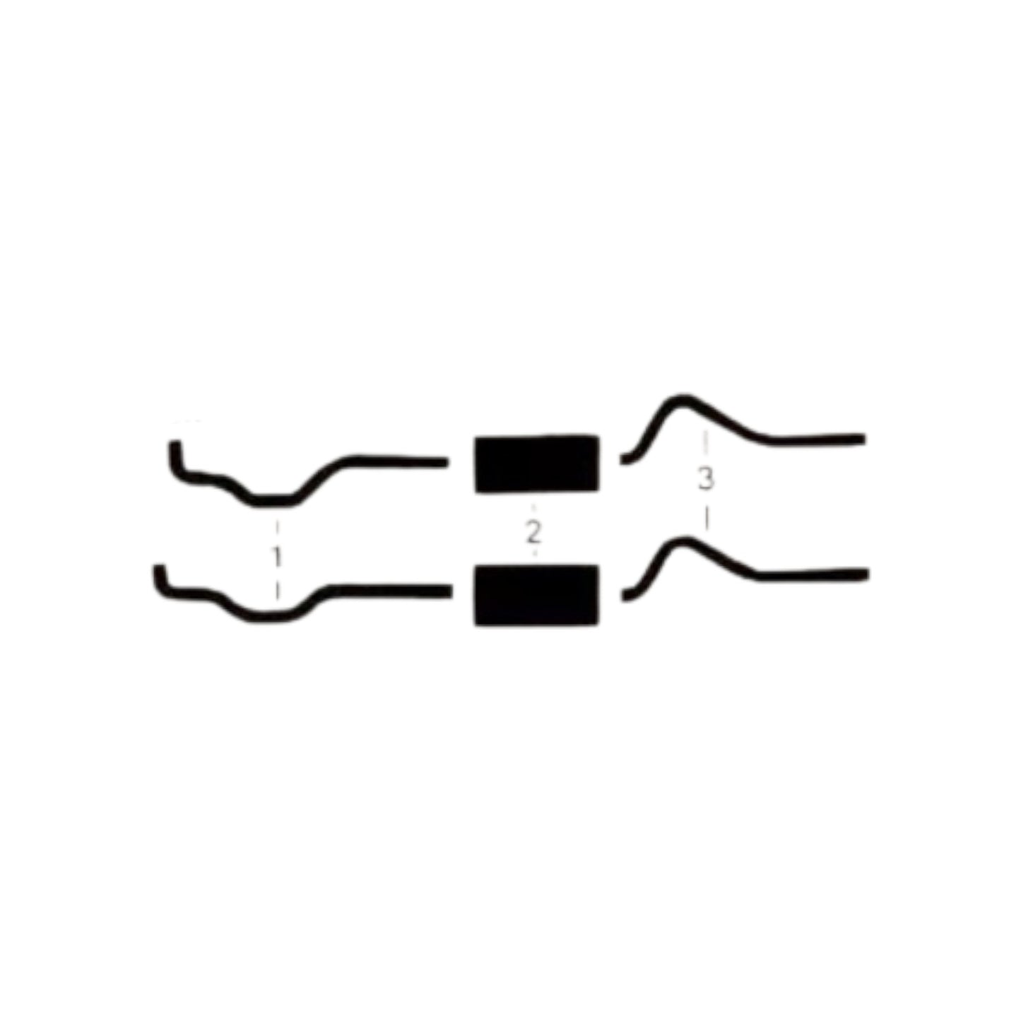 1974 Dodge Monaco 400 Engine (Hi-Po) Dual Exhaust System