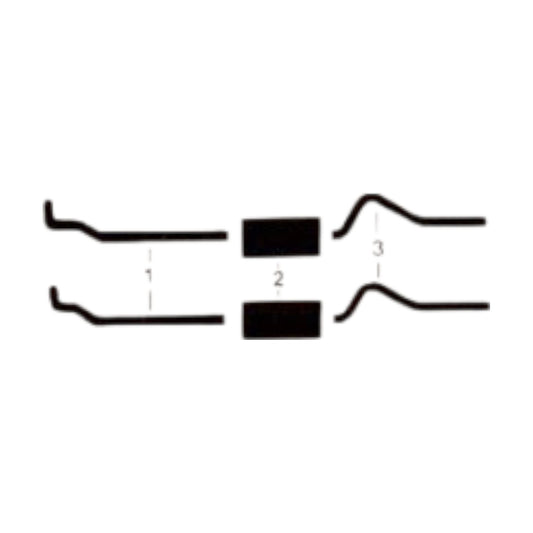 1961 Dodge Dart 318 Engine Dual Exhaust System