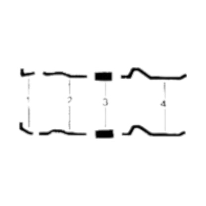 1957 Dodge Coronet 8 Cyl Engine Dual Exhaust System