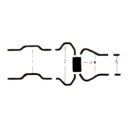 Sistema de escape doble para motores 350 400 Pontiac Firebird Formula Trans Am 1970-72