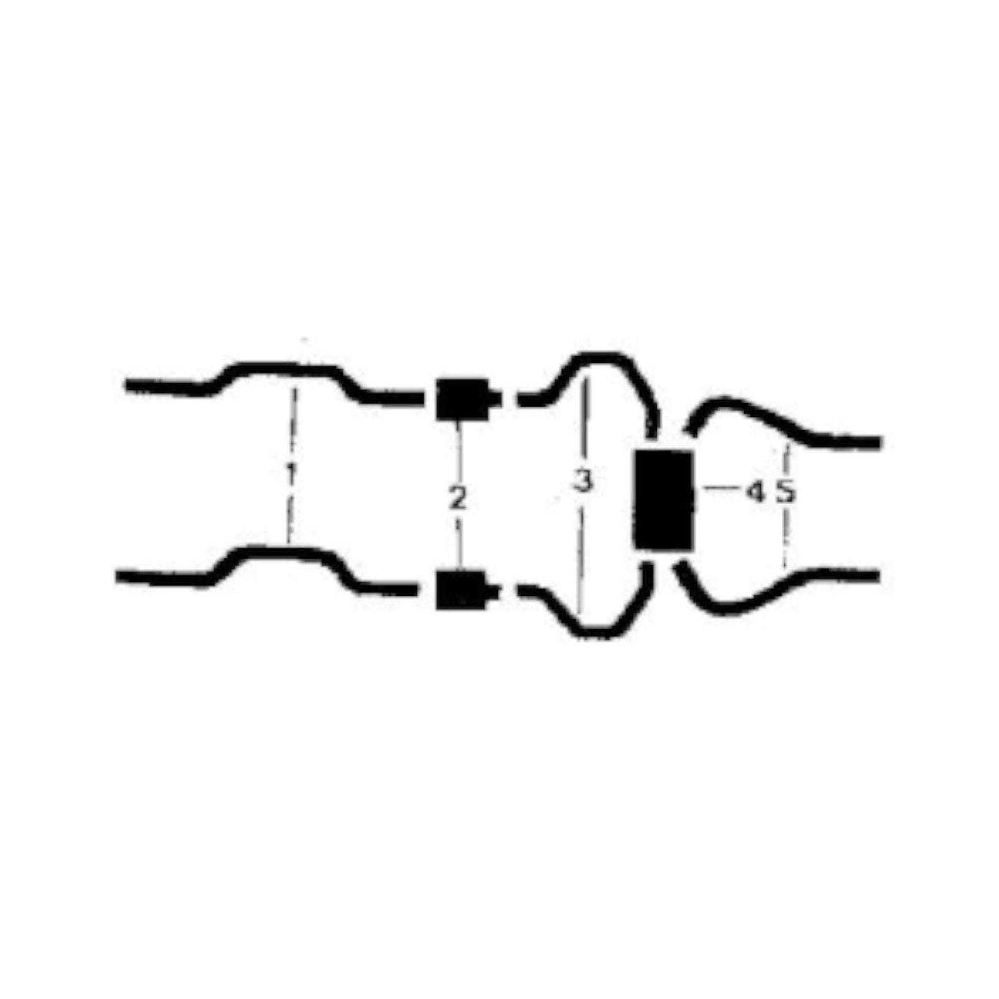 1969 Pontiac Firebird 8 Cyl Engine Dual Exhaust System