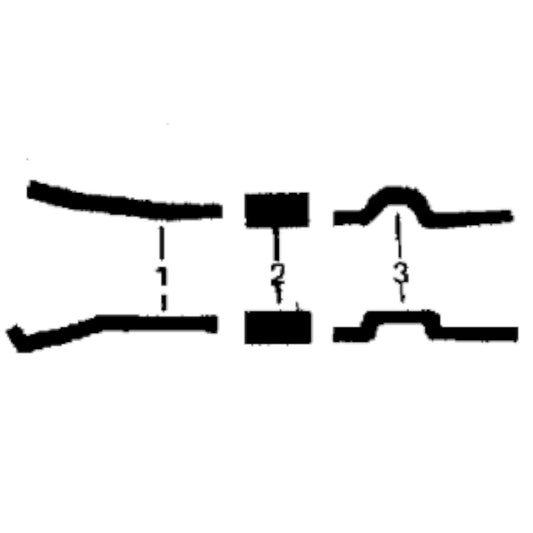 1964-65 Pontiac 8 Cyl Tempest Custom Lemans Dual Exhaust System