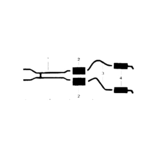 1968-69 Ford Thunderbird 429 Engine Dual Exhaust System