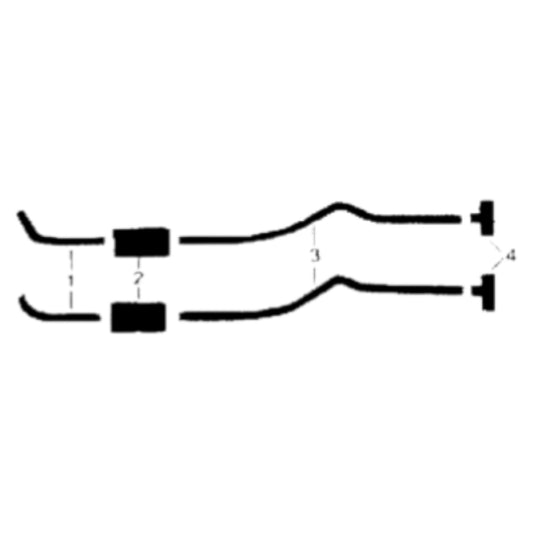 1955-56 Ford Fairlane & Crown Victoria Dual Exhaust System