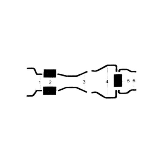 1962 Buick Lesabre & Invicta Dual Exhaust System