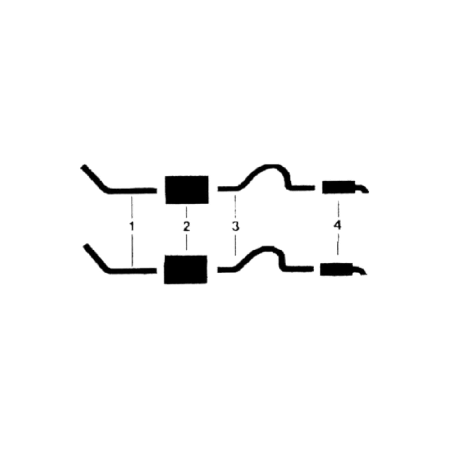 1957 Buick Special & Century & Super & Roadmaster Dual Exhaust System