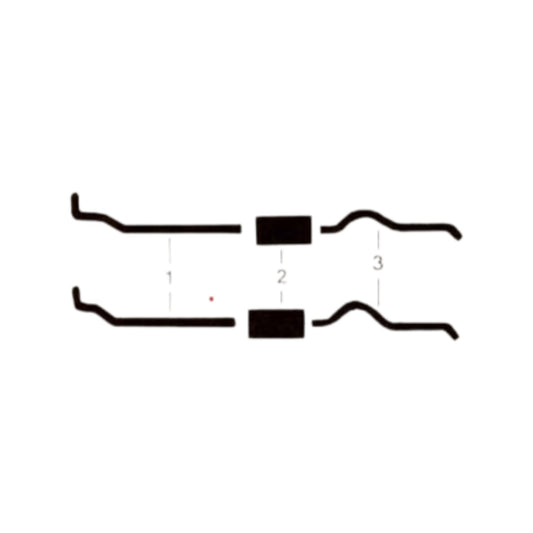 1974 Plymouth Fury Suburban 400 (Hi-Po) Engine Dual Exhaust System