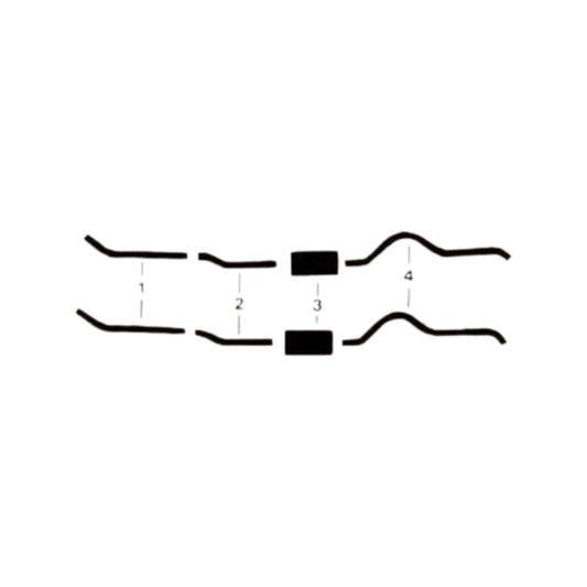 1971 Chrysler 300 383 440 Engine Dual Exhaust System